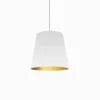 Dainolite Oversized Drum Pendant Light - 1-Light - 20-in X 20-in - White/Gold 1 Dainolite Oversized Drum Pendant Light - 1-Light - 20-in X 20-in - White/Gold -Dainolite Sales 330631147 MainImage 001