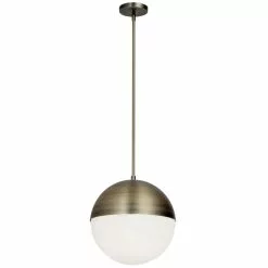Dainolite Dayana Pendant Light - 3-Light - 14-in X 14-in - Antique Brass -Dainolite Sales 330719192 MainImage 001