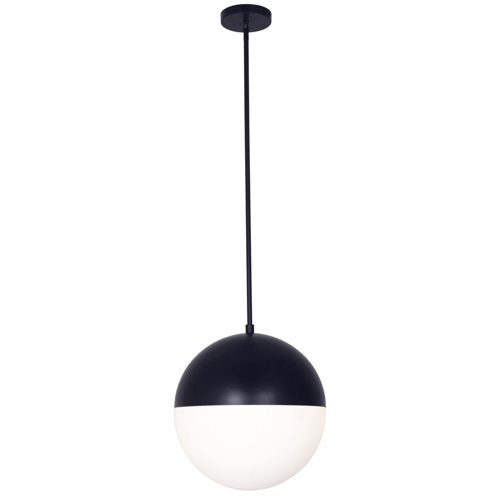 Dainolite Dayana Pendant Light - 3-Light - 14-in X 14-in - Matte Black 4 Dainolite Dayana Pendant Light - 3-Light - 14-in X 14-in - Matte Black - Image 2