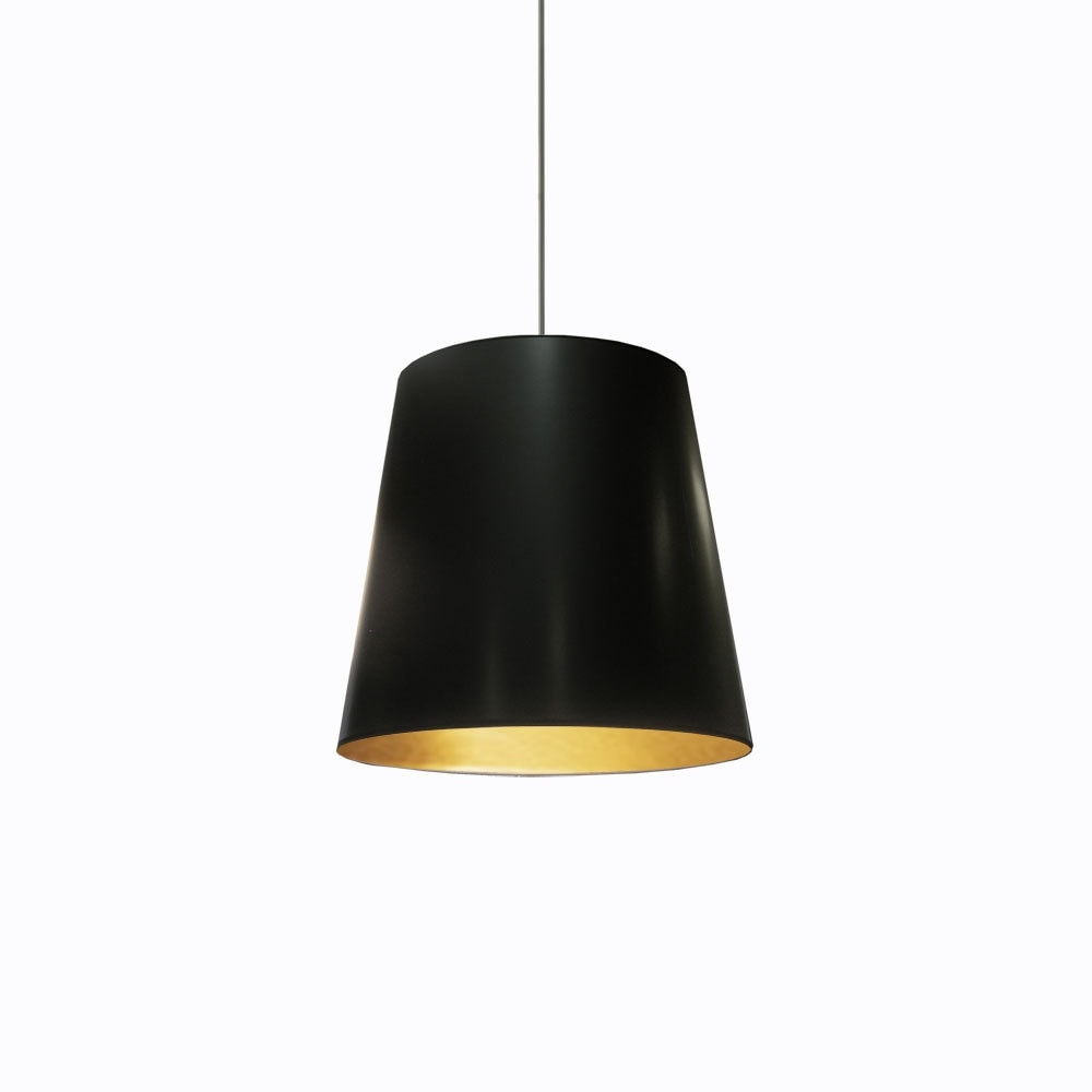 Dainolite Oversized Drum Pendant Light - 1-Light - 20-in X 16-in - Black 4 Dainolite Oversized Drum Pendant Light - 1-Light - 20-in X 16-in - Black - Image 2