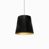 Dainolite Oversized Drum Pendant Light - 1-Light - 20-in X 16-in - Black -Dainolite Sales 330719227 MainImage frCA