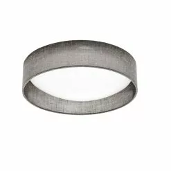 Dainolite Flush Mount Light - 1-LED Light - 11-in X 3-in - Grey