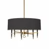 Dainolite Langford Pendant Light - 6-Light - 32-in X 17-in - Vintage Bronze/Black -Dainolite Sales 330719264 MainImage frCA