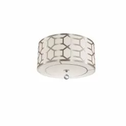 Dainolite Pembroke Flush Mount Light - 4-Light - 19-in X 7-in - Gold