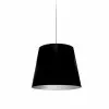 Dainolite Oversized Drum Pendant Light - 1-Light - 14-in X 14-in - Black/Silver -Dainolite Sales 330720740 MainImage frCA