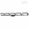 Dainolite Signature LED Vanity Light - 5-Light - 34-in - Polished Chrome -Dainolite Sales 330720865 MainImage frCA