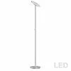 Dainolite Torchier Floor Lamp - 1-LED Light - Satin Chrome -Dainolite Sales 330720974 MainImage 001