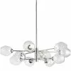 Dainolite Abii Pendant Light - 12-Light - 33-in X 10-in - Polished Chrome/Glass -Dainolite Sales 330721008 MainImage frCA