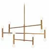 Dainolite Ava Chandelier - 12-Light - 15-in X 31-in - Vintage Bronze