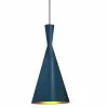 Dainolite Helsinki Pendant Light - 1-Light - 8-in X 15-in - Blue And Gold -Dainolite Sales 330730445 MainImage 001