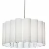 Dainolite Sandra Pendant Light - 4-Light - 24-in X 12-in - Polished Chrome/White 1 Dainolite Sandra Pendant Light - 4-Light - 24-in X 12-in - Polished Chrome/White -Dainolite Sales 330730483 MainImage 001