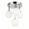 Dainolite Megallan Flush-Mount Light - 4-Light - 10.6-in X 11.6-in - Polished Chrome 1 Dainolite Megallan Flush-Mount Light - 4-Light - 10.6-in X 11.6-in - Polished Chrome -Dainolite Sales 330730486 MainImage 001