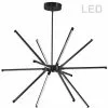 Dainolite Array Chandelier - 12-Light - 20.5-in - Matte Black -Dainolite Sales 330730490 MainImage 001