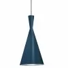 Dainolite Helsinki Pendant Light - 1-Light - 8-in X 15-in - Blue And Silver -Dainolite Sales 330730571 MainImage 001