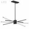 Dainolite Summit Pendant Light - 4-Light - 34-in X 12-in - Matte Black -Dainolite Sales 330730769 MainImage 001