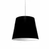 Dainolite Oversized Drum Pendant Light - 1-Light - 20-in X 16-in - Black -Dainolite Sales 330730782 MainImage 001