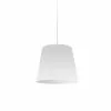 Dainolite Oversized Drum Pendant Light - 1-Light - 14-in X 14-in - White