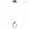 Dainolite Signature Pendant Light - 2-Light - 6.25-in X 7.5-in - Polished Chrome 2 Dainolite Signature Pendant Light - 2-Light - 6.25-in X 7.5-in - Polished Chrome -Dainolite Sales 330733597 MainImage 001