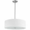 Dainolite Everly Pendant Light - 4-Light - 20-in X 5-in - Polished Chrome/White 1 Dainolite Everly Pendant Light - 4-Light - 20-in X 5-in - Polished Chrome/White -Dainolite Sales 330733620 MainImage 001