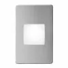 Dainolite Signature Rectangle Wall Light - LED - Indoor/Outdoor - 4.9-in - Brushed Aluminum -Dainolite Sales 330733634 MainImage 001
