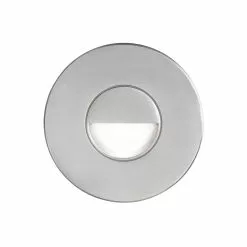 Dainolite Signature Round Wall Light - LED - 3.65-in - Brushed Aluminum