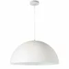 Dainolite Ofelia Pendant Light - 1-Light - 20-in X 10-in - Matte White
