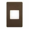 Dainolite Signature Rectangle Wall Light - LED - Indoor/Outdoor - 4.9-in - Bronze -Dainolite Sales 330733979 MainImage 001