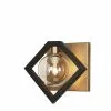 Dainolite Glasglow Wall Sconce - 1-Light - 9-in - Matte Black And Vintage Bronze -Dainolite Sales 330734002 MainImage 001