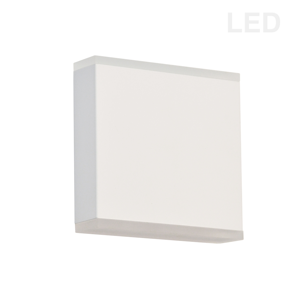 Dainolite Emery Wall Sconce - 2-Light - 4.88-in - Matte White 3 Dainolite Emery Wall Sconce - 2-Light - 4.88-in - Matte White
