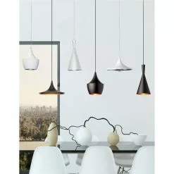 Dainolite Helsinki Pendant Light - 1-Light - Matte Black -Dainolite Sales 330762529 AlternateImage1