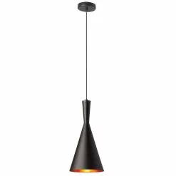 Dainolite Helsinki Pendant Light - 1-Light - Matte Black -Dainolite Sales 330762529 MainImage 001