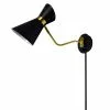 Dainolite 11-in H Swing Arm Wall Lamp - Black/Vintage Bronze -Dainolite Sales 330762530 MainImage frCA