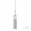 Dainolite Luna Pendant Light - 1-Light - Polished Chrome
