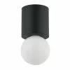 Dainolite Theron 4.75-in Matte Black Modern/Contemporary Incandescent Flush Mount Light 2 Dainolite Theron 4.75-in Matte Black Modern/Contemporary Incandescent Flush Mount Light -Dainolite Sales 330844776 MainImage 001