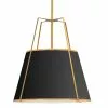 Dainolite Trapezoid Modern/Contemporary Black And Gold 30-in Pendant Light -Dainolite Sales 330844799 MainImage 001