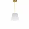 Dainolite Oversized Drum Modern/Contemporary White 10-in Pendant Light 2 Dainolite Oversized Drum Modern/Contemporary White 10-in Pendant Light -Dainolite Sales 330844808 MainImage 001