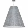 Dainolite Anaya Transitional Grey And Polished Chrome 32-in Pendant Light -Dainolite Sales 330844908 MainImage 001