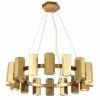 Dainolite Centella 16-Light Aged Brass Modern/Contemporary Chandelier