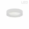 Dainolite 1-Pack 11-in White Modern/Contemporary Integrated LED Flush Mount Light 2 Dainolite 1-Pack 11-in White Modern/Contemporary Integrated LED Flush Mount Light -Dainolite Sales 330844929 MainImage 001