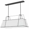 Dainolite Trapezoid 4-Light White Modern/Contemporary Chandelier -Dainolite Sales 330845001 MainImage 001