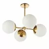 Dainolite Dayana 4-Light Aged Brass Transitional Chandelier -Dainolite Sales 330845032 MainImage 001