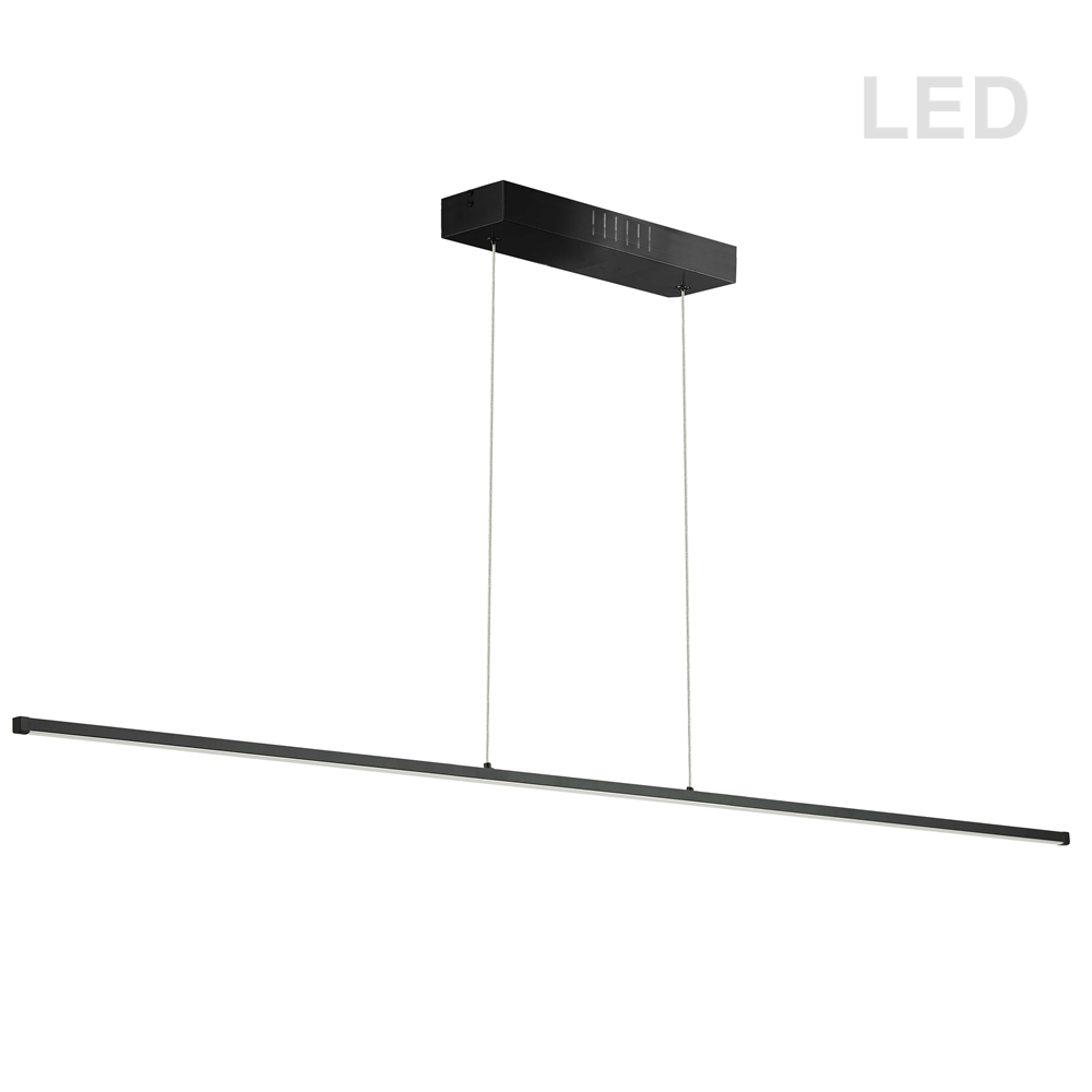 Dainolite Array Modern/Contemporary Matte Black 72-in LED Pendant Light 3 Dainolite Array Modern/Contemporary Matte Black 72-in LED Pendant Light