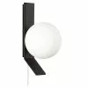 Dainolite 5.5-in W Valemont 1-Light Matte Black Modern Halogen Wall Sconce 2 Dainolite 5.5-in W Valemont 1-Light Matte Black Modern Halogen Wall Sconce -Dainolite Sales 330845056 MainImage 001