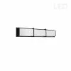 Dainolite Winston 1-Light 24-in Black Modern Vanity Light -Dainolite Sales 330845065 MainImage 001