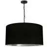 Dainolite Braxton Transitional Black And Silver 26-in Pendant Light 1 Dainolite Braxton Transitional Black And Silver 26-in Pendant Light -Dainolite Sales 330845066 MainImage 001