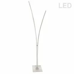 Dainolite Vincent 65.15-in Matte White Stick Floor Lamp