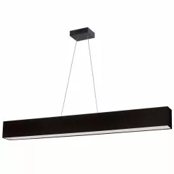 Dainolite Aubrey Modern/Contemporary 51-in Black LED Pendant Light