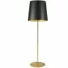 Dainolite 68.5-in Aged Brass Floor Lamp With Black Shade 2 Dainolite 68.5-in Aged Brass Floor Lamp With Black Shade -Dainolite Sales 330845140 MainImage 001