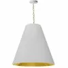 Dainolite Anaya Transitional White And Gold 26-in Pendant Light -Dainolite Sales 330845167 MainImage 001
