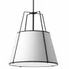 Dainolite Trapezoid Modern/Contemporary White And Black 30-in Pendant Light -Dainolite Sales 330845181 MainImage 001
